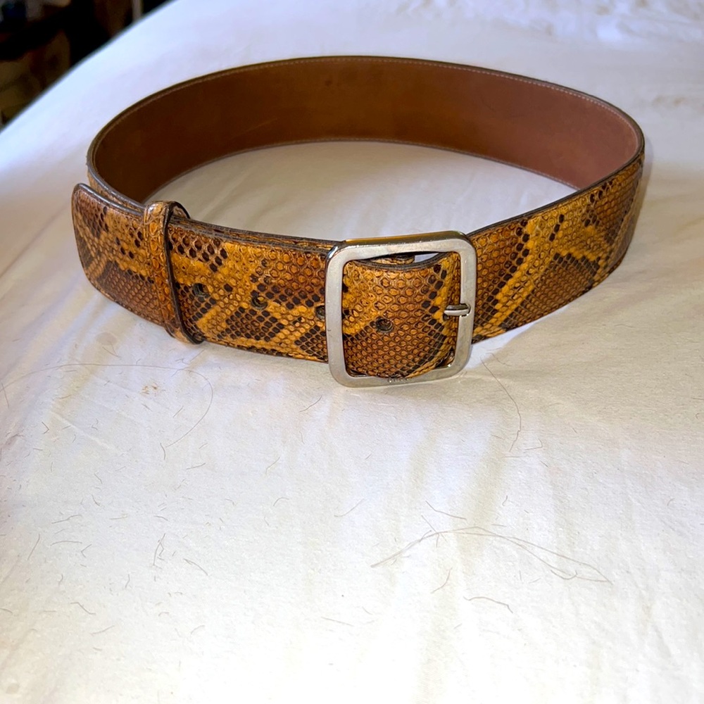 Gucci Python Belt - image 7